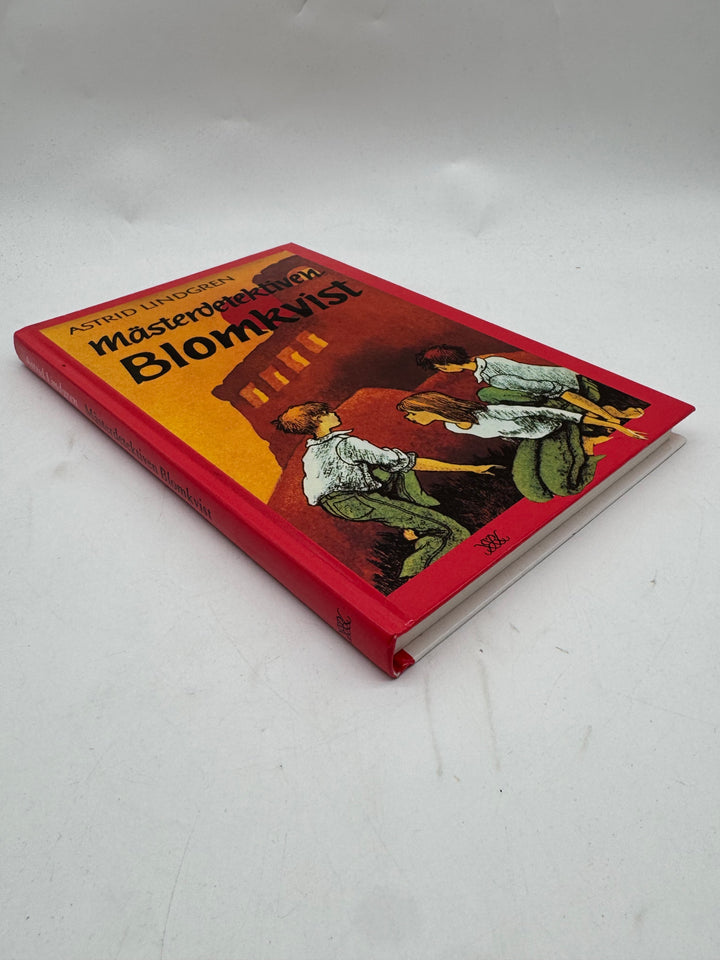 Mästerdetektiven Blomkvist inbunden Astrid Lindgren bok