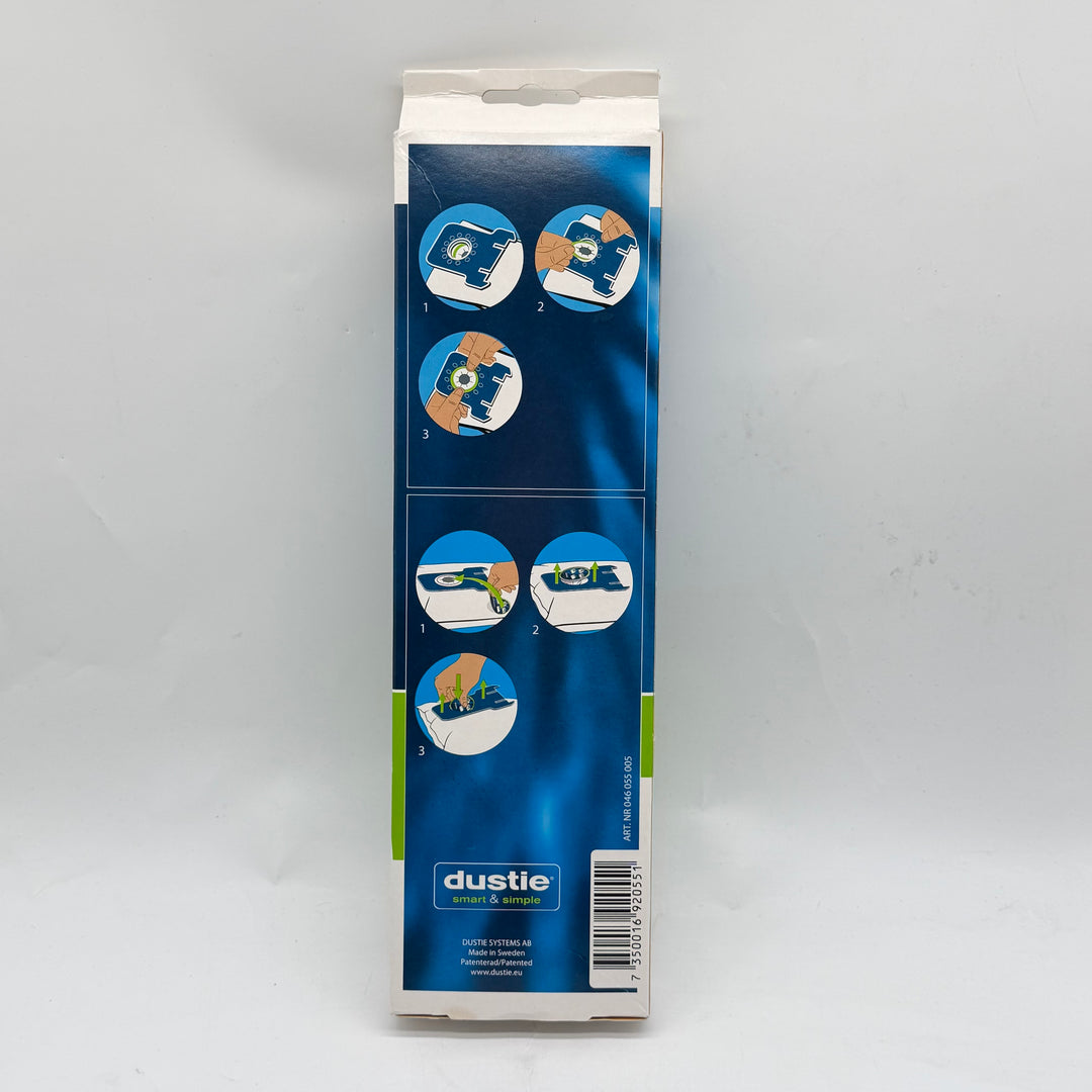 Dustie mikrofiber dammsugarpåsar 5-pack ny