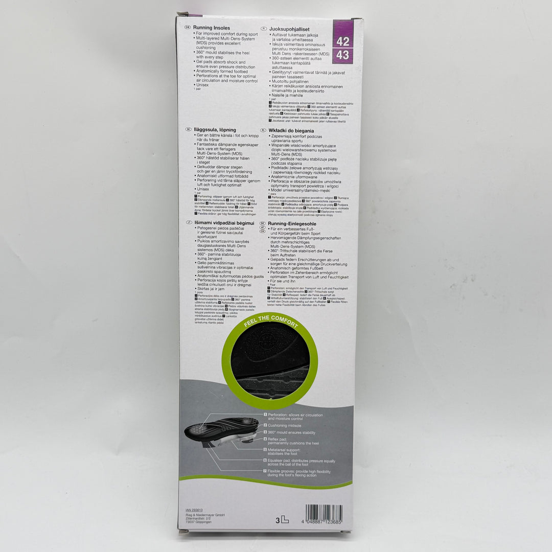 Crivit innersulor med Multi-Dens-system storlek 42-43