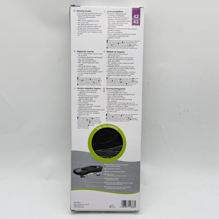 Crivit innersulor med Multi-Dens-system storlek 42-43