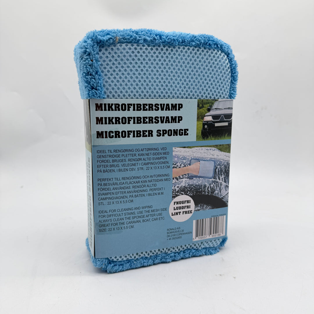 Effektiv mikrofibersvamp för rengöring