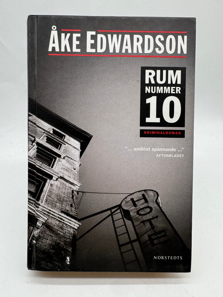 Rum nummer 10 kriminalroman Åke Edwardson pocket