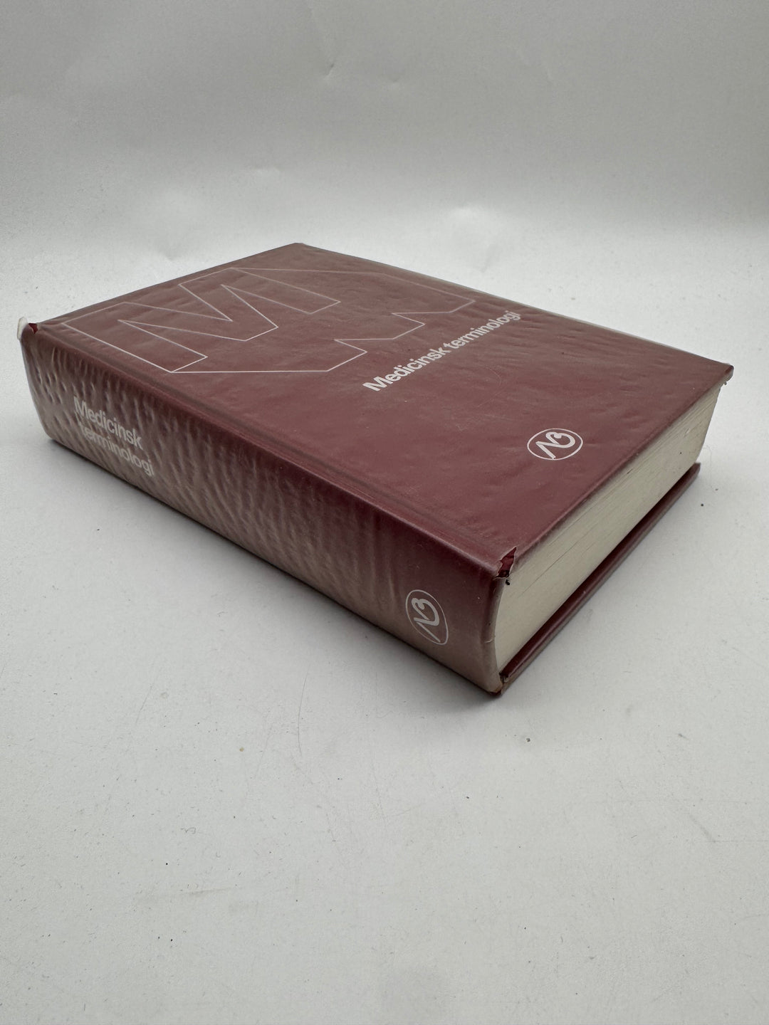 Medicinsk terminologi klassisk inbunden fackbok retro