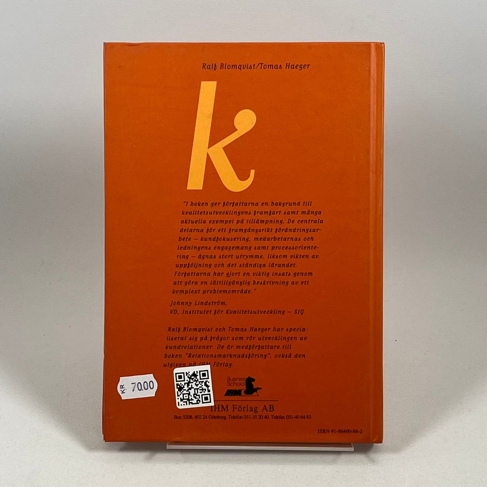 Orange Bok om Kunddriven Verksamhetsutveckling - Homy Secondhand Online