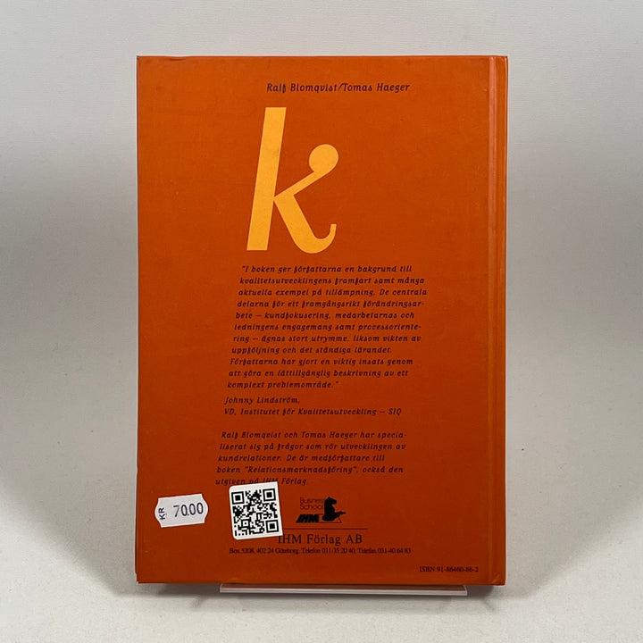 Orange Bok om Kunddriven Verksamhetsutveckling - Homy Secondhand Online