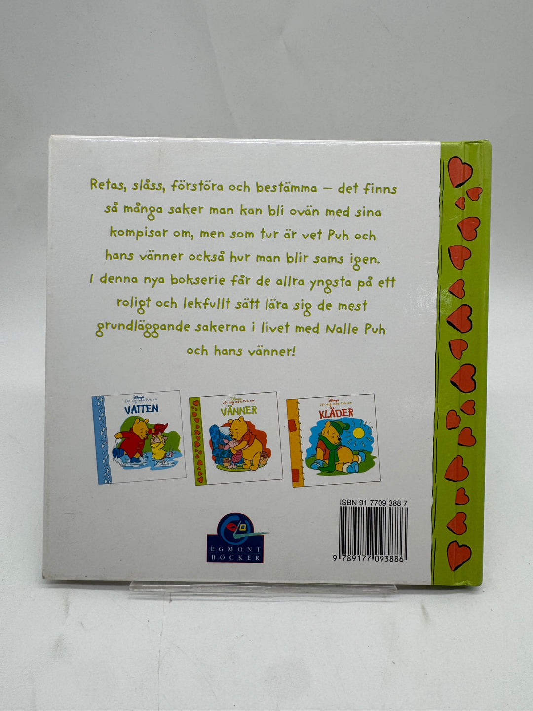 Disney barnbok Nalle Puh om vänskap