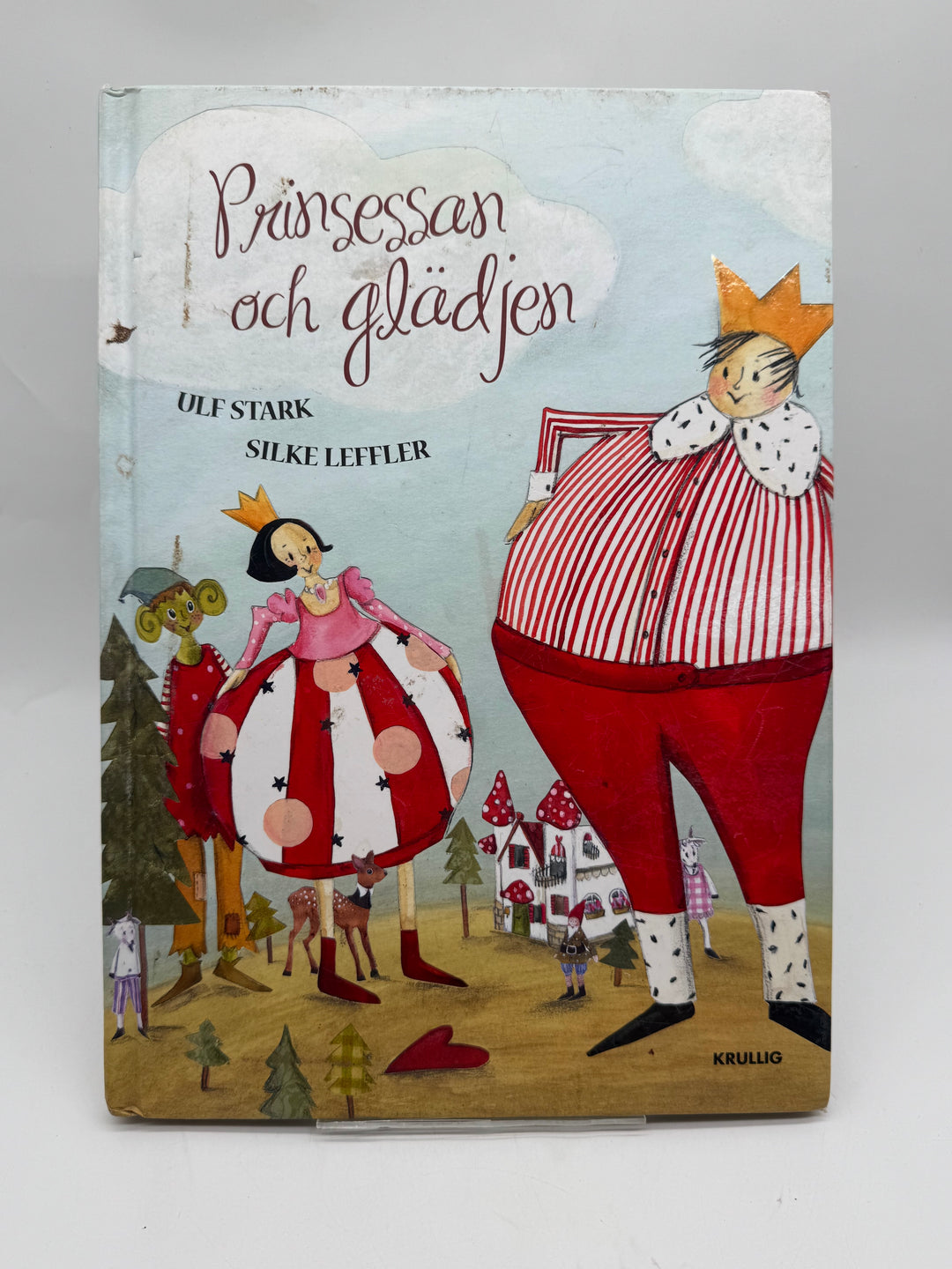 Prinsessan och glädjen barnbok IKEA inbunden
