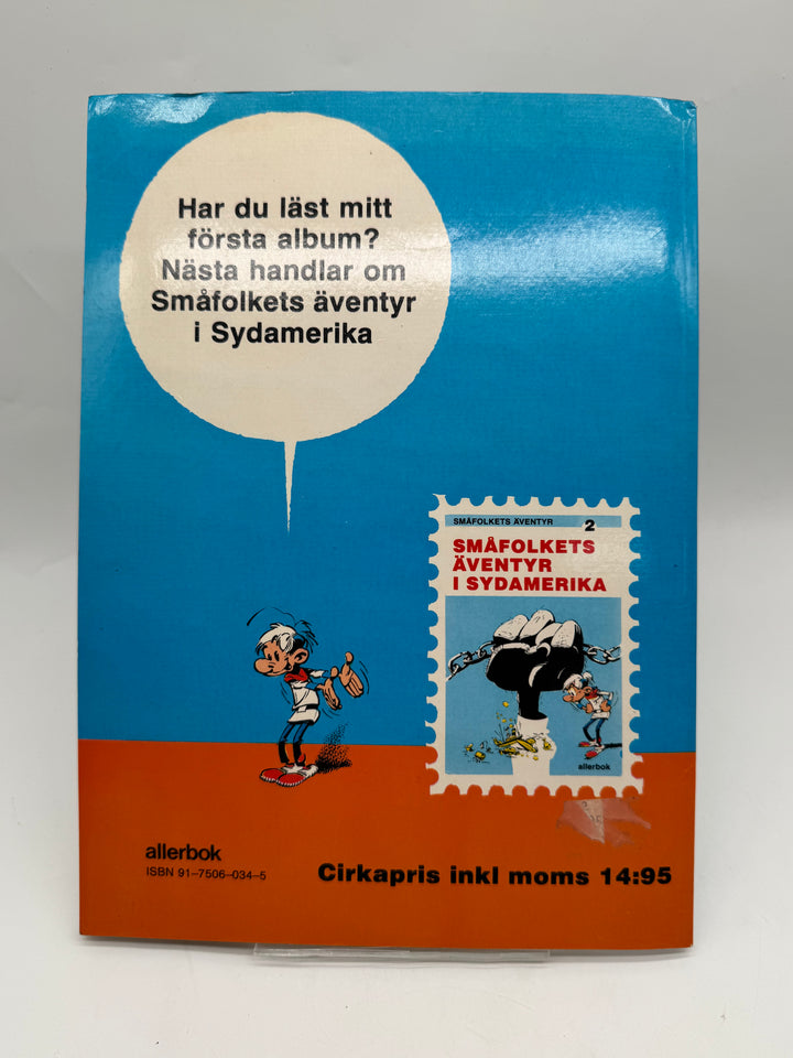 Retro seriealbum Småfolkets äventyr Uttåget vintage