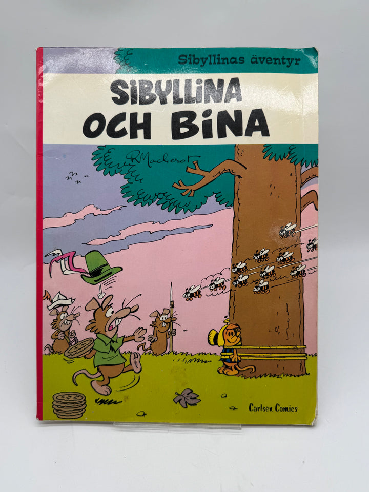 Sibyllina och bina retro seriebok Carlsen