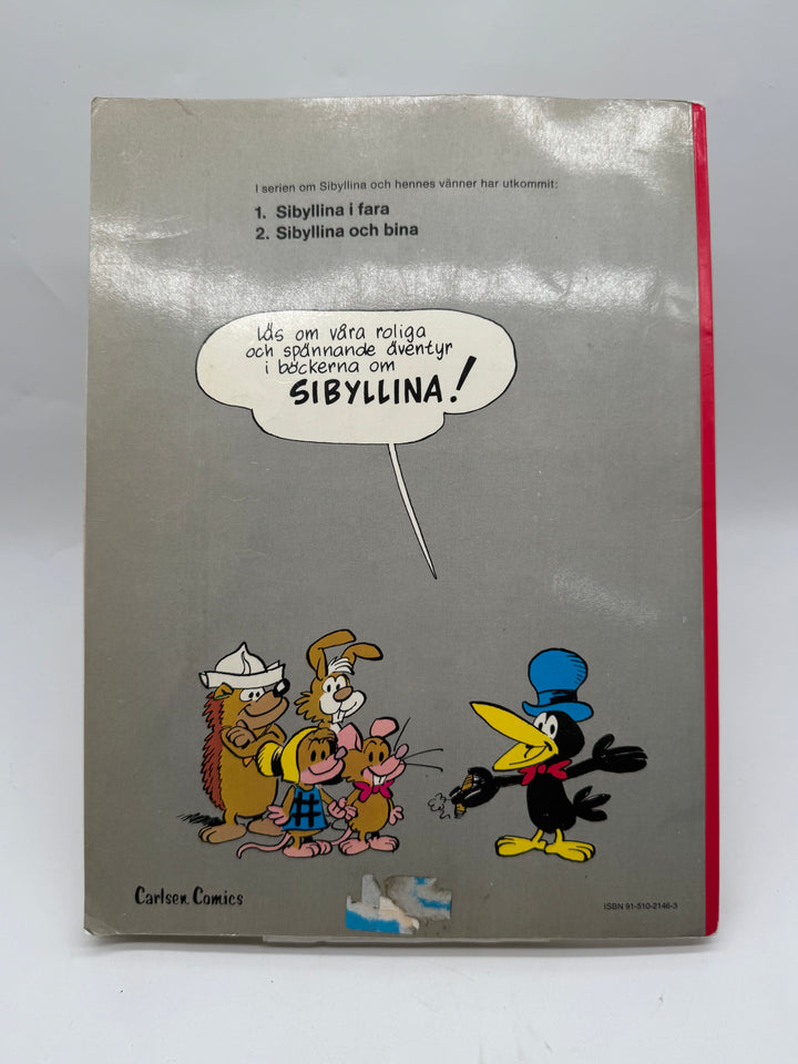 Sibyllina och bina retro seriebok Carlsen