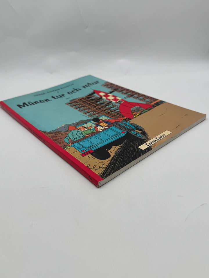 Tintin Månen tur och retur del 1 retro seriealbum