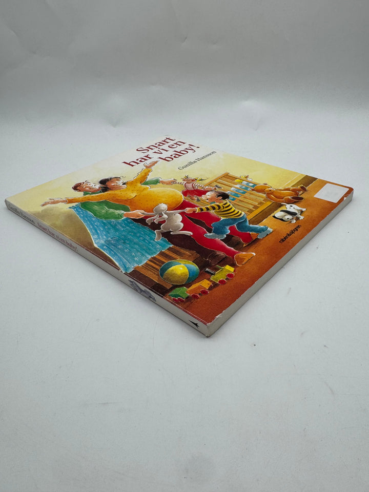Snart har vi en baby barnbok Rabén Sjögren