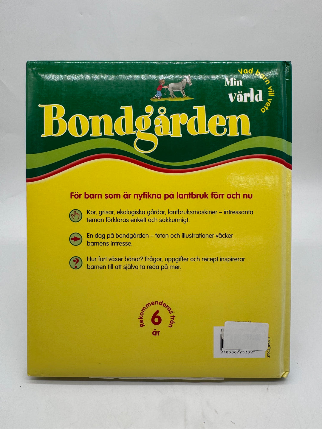 Bondgården faktabok för barn Min värld