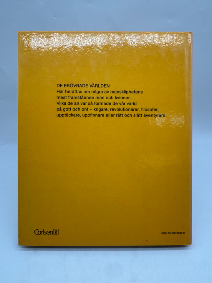 Retro historiebok De erövrade världen Carlsen