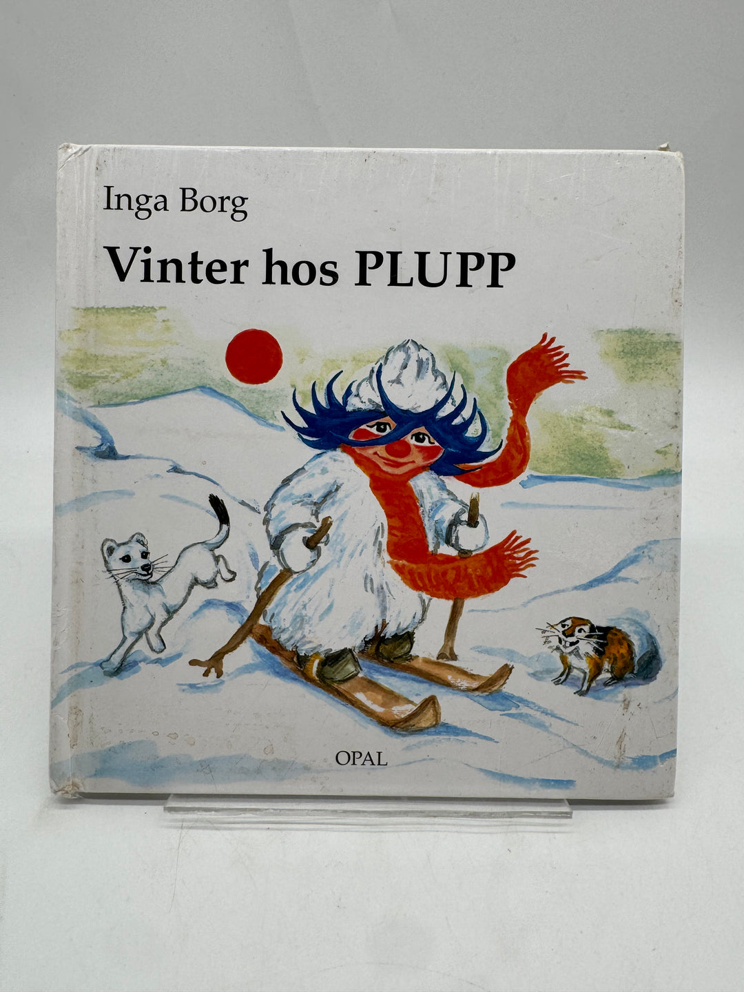 Vinter hos Plupp barnbok retro klassiker