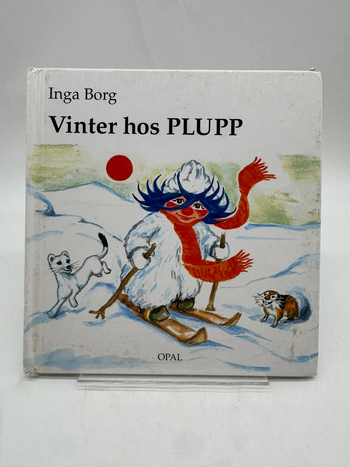 Vinter hos Plupp barnbok retro klassiker