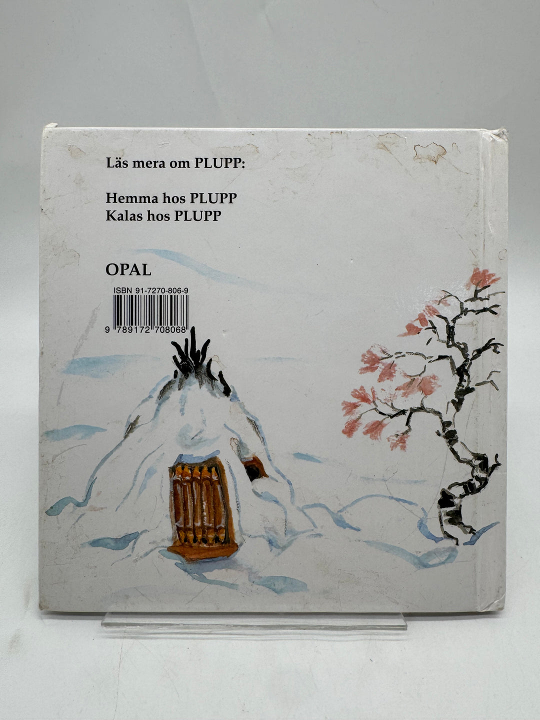 Vinter hos Plupp barnbok retro klassiker