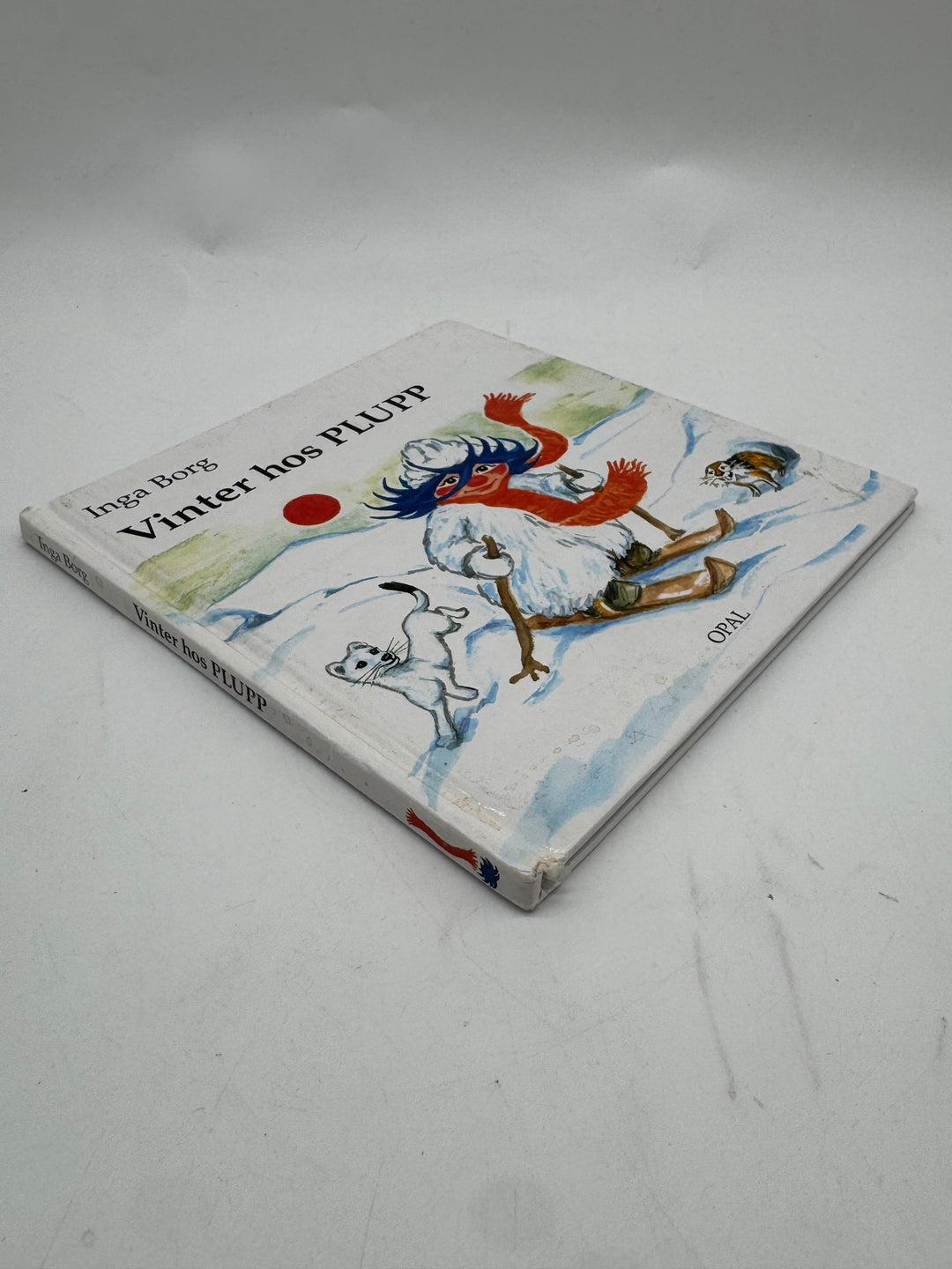 Vinter hos Plupp barnbok retro klassiker
