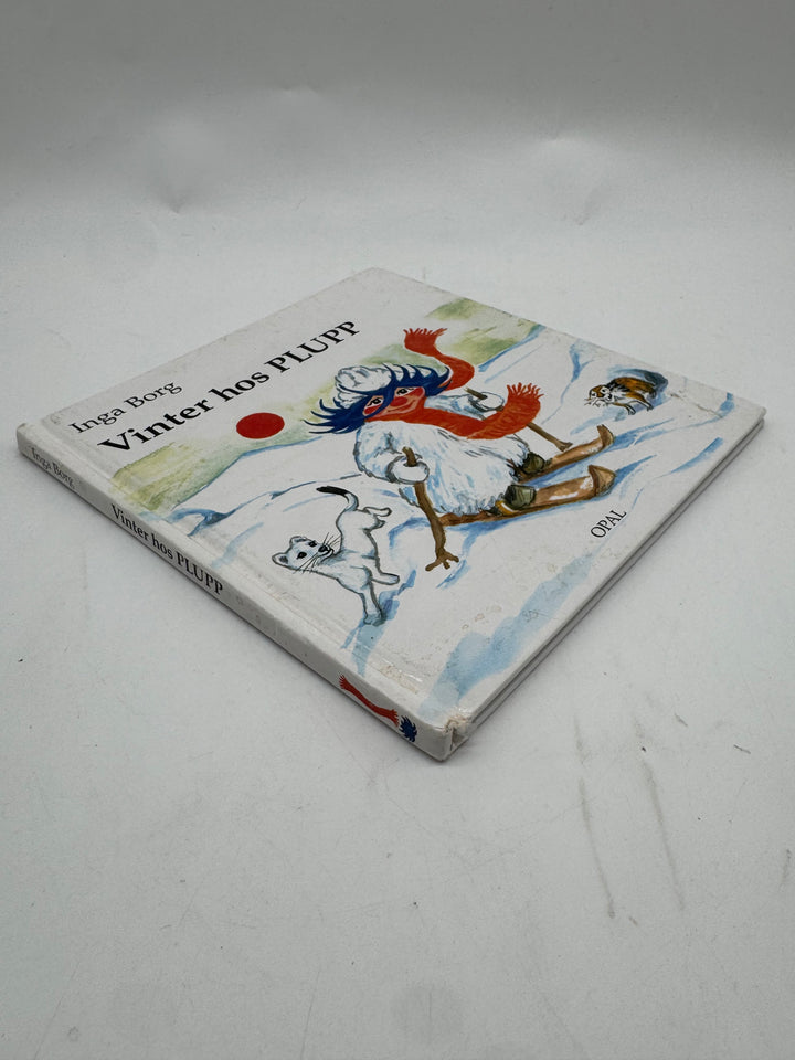 Vinter hos Plupp barnbok retro klassiker