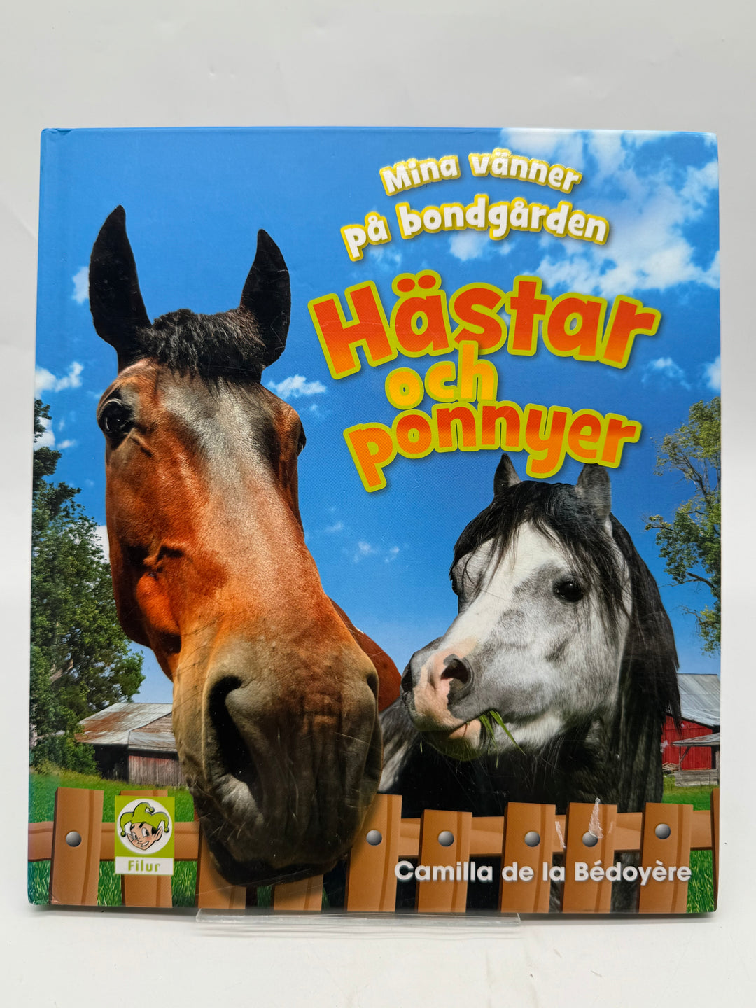 Barnbok Hästar och ponnyer faktabok Filur
