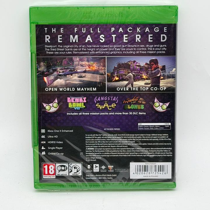 Saints Row The Third Remastered Xbox One begagnat