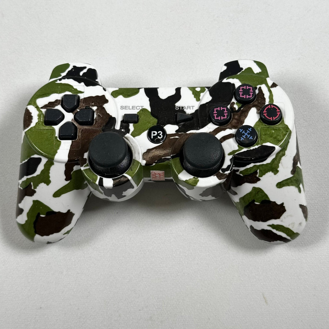 Kamouflagemönstrad spelkontroll för PS3