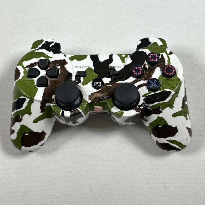 Kamouflagemönstrad spelkontroll för PS3