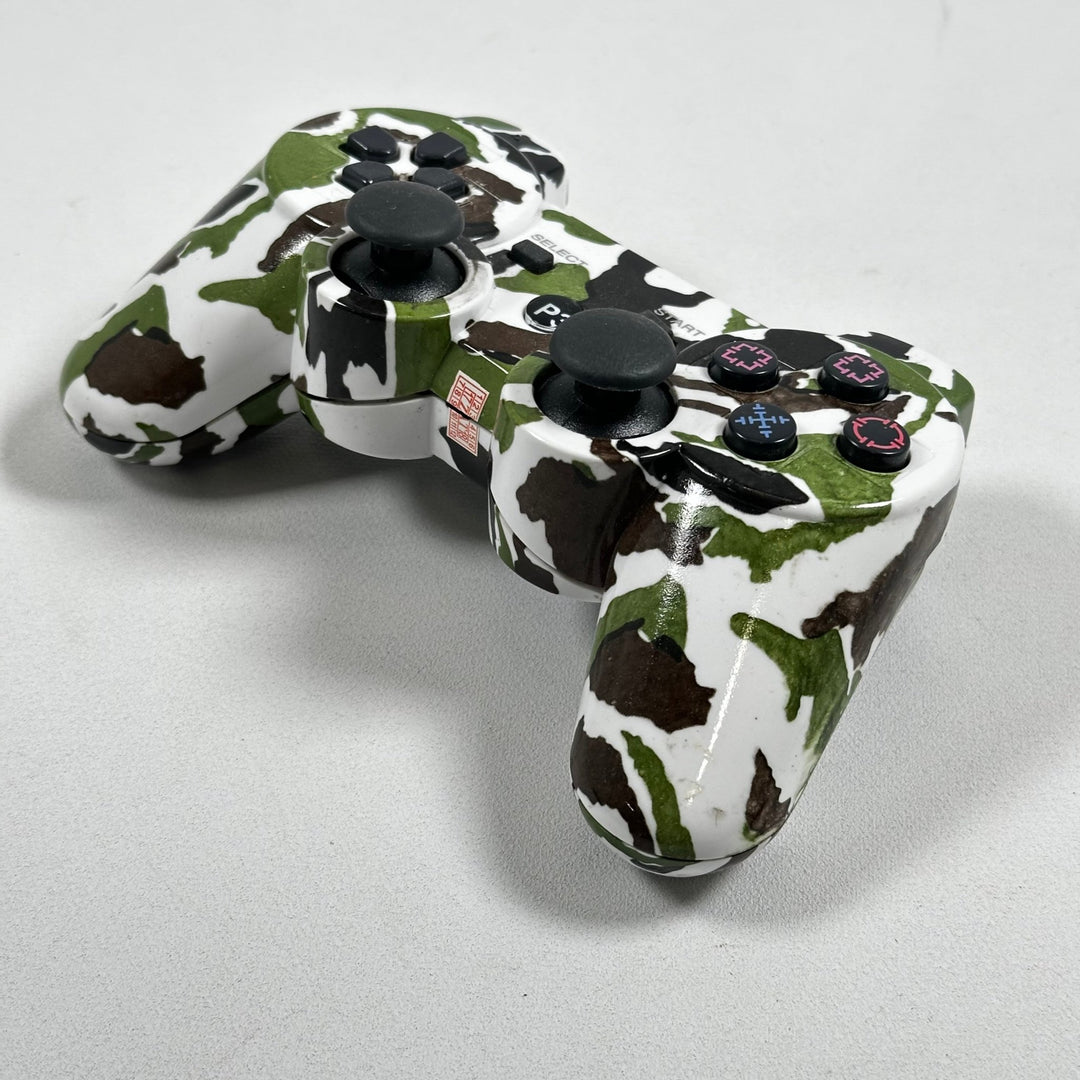 Kamouflagemönstrad spelkontroll för PS3