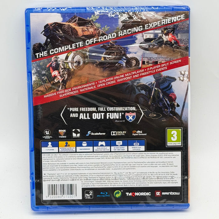 MX vs ATV All Out PS4 racingspel begagnat