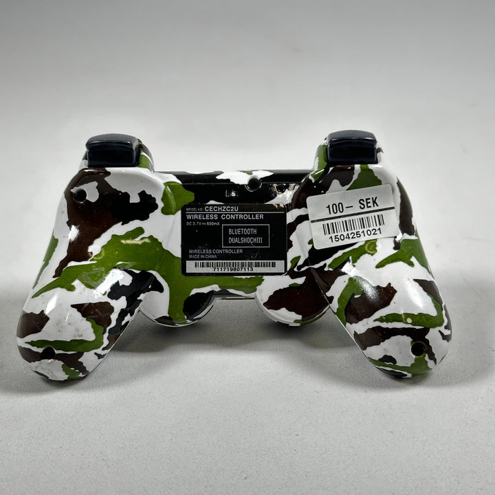 Kamouflagemönstrad spelkontroll för PS3