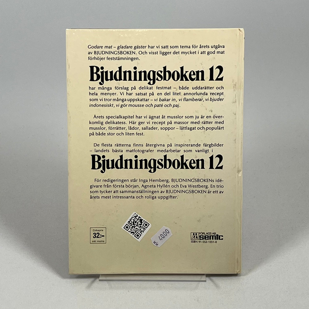 Bjudningsboken: Klassiska Festmåltider och Recept - Homy Secondhand Online