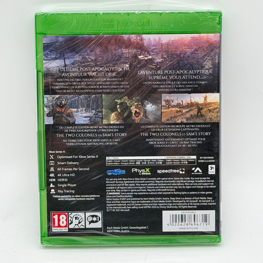 Metro Exodus Complete Edition Xbox One Series X