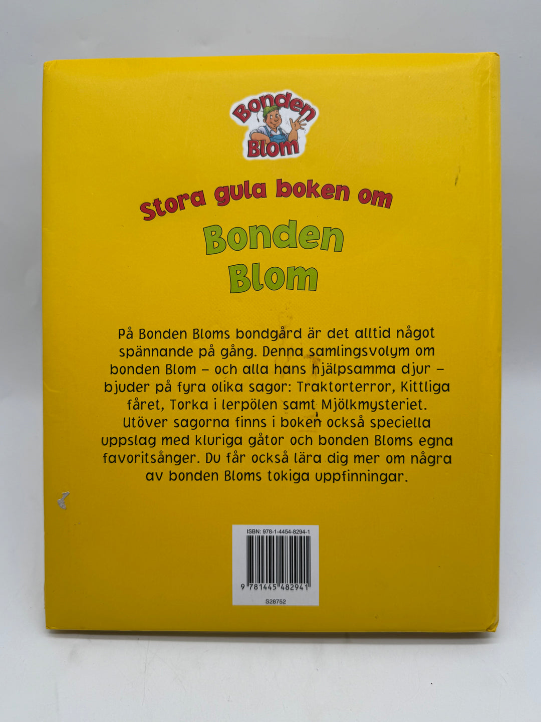 Stora gula boken om Bonden Blom barnbok