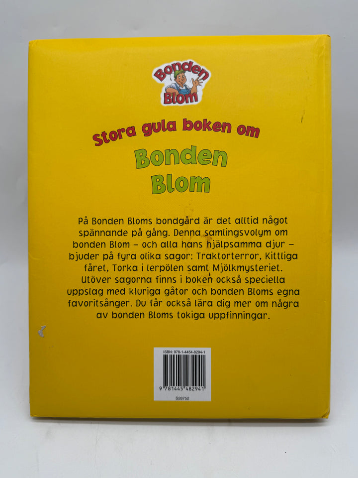 Stora gula boken om Bonden Blom barnbok