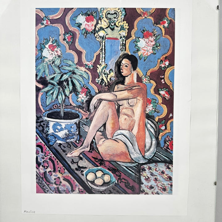 Färgstark tavla med orientaliskt motiv - Homy Secondhand Online