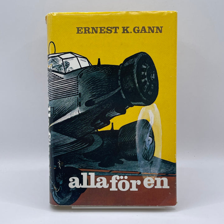 Retro Bok "Alla För En" av Ernest K. Gann