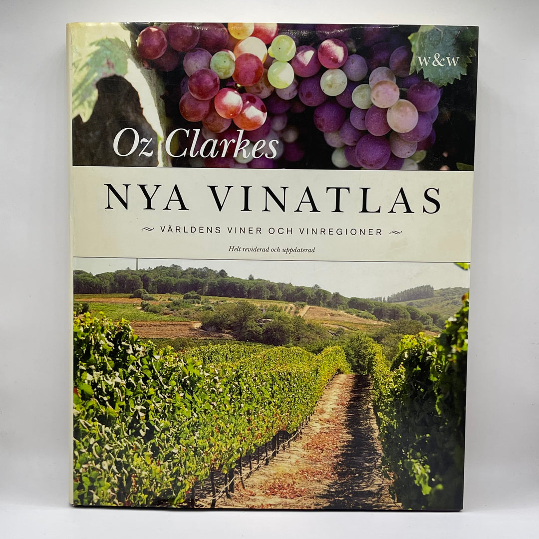Oz Clarkes Nya Vinatlas Bok i Toppskick