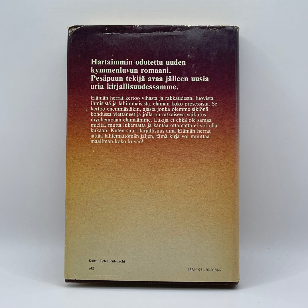 Elämän Herrat retro roman av Gummerus