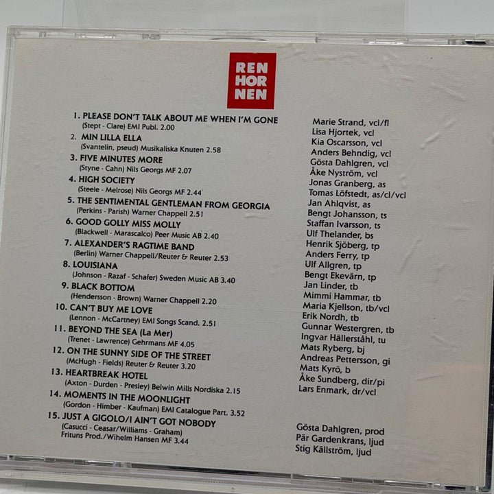 Retro Musik-CD Ren Hörseln Klassisk Jazz Mix