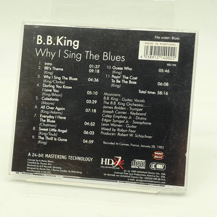 B.B. King CD Retro Klassiker i Plast