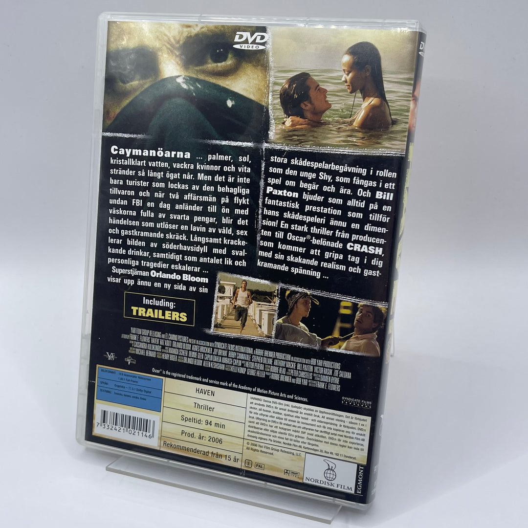 Klassisk thriller DVD Haven med Orlando Bloom