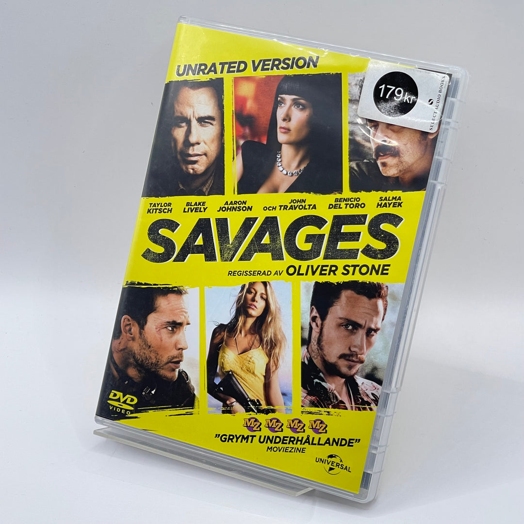 Savages DVD av Oliver Stone Begagnad