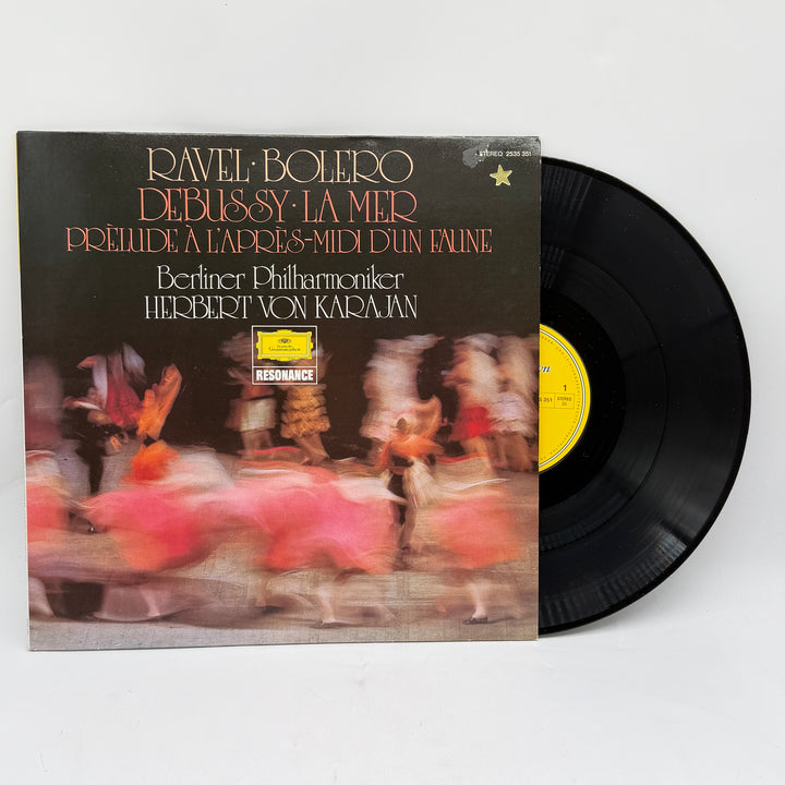 Klassisk vinyl med Ravel och Debussy