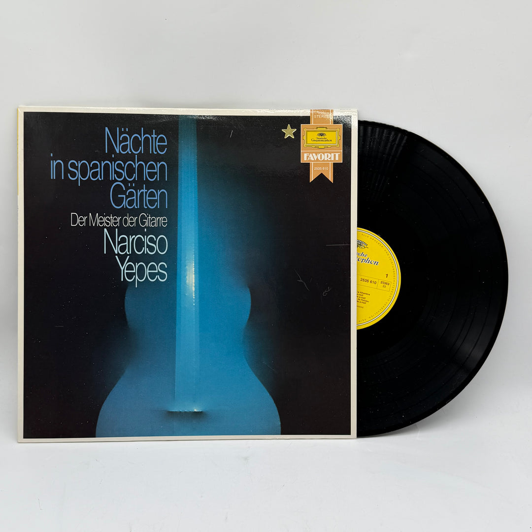Retro vinylskiva 12" med Narciso Yepes