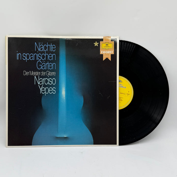 Retro vinylskiva 12" med Narciso Yepes
