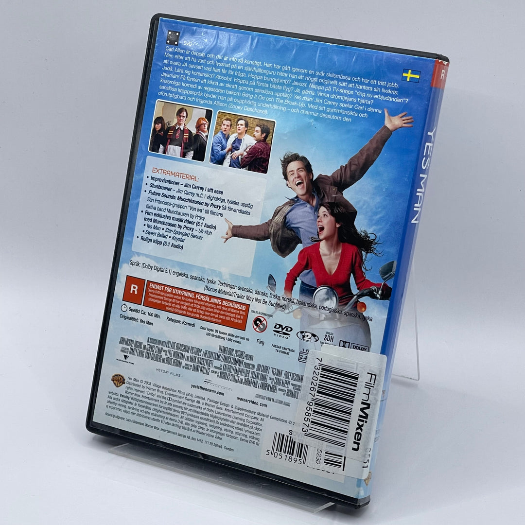 Yes Man DVD Komedi med Jim Carrey