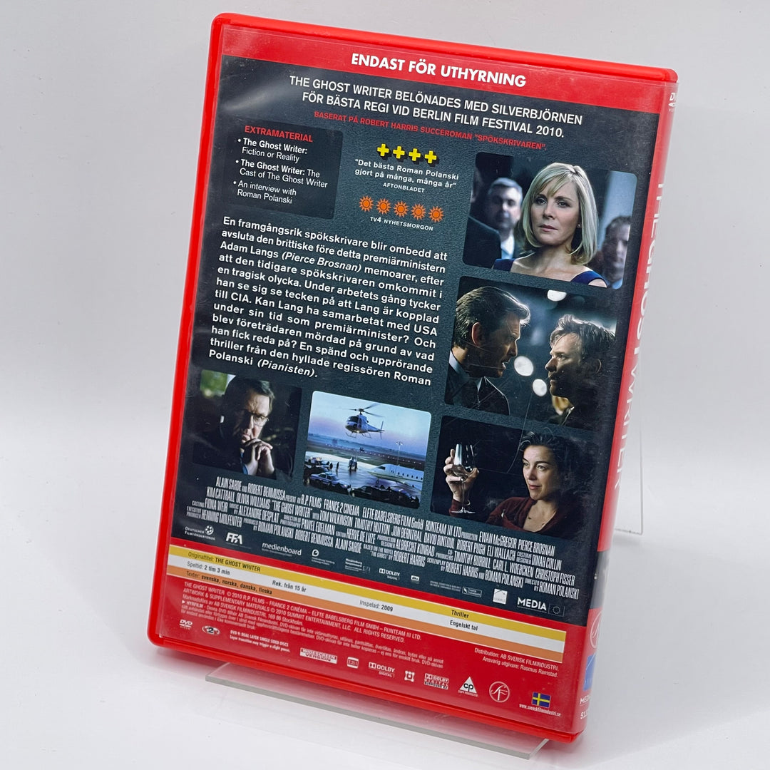 The Ghostwriter DVD Roman Polanski Thriller