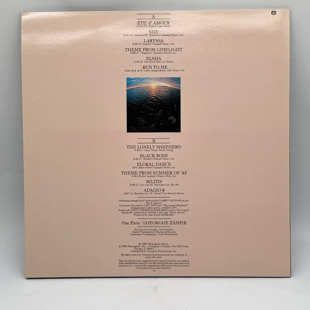 Retro vinylskiva av Gheorghe Zamfir Philips