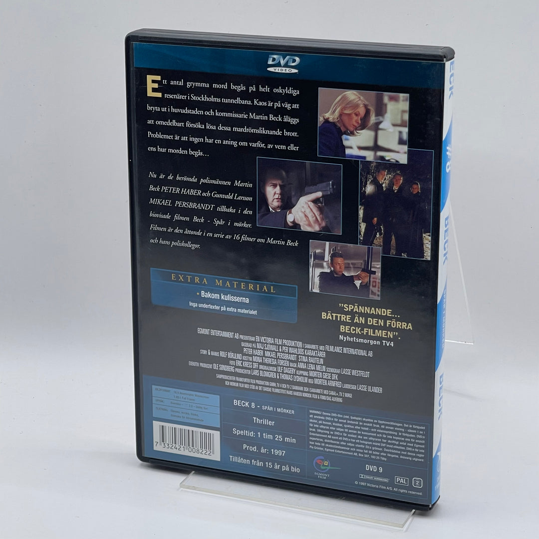 Beck DVD Spår i mörker Retro Film