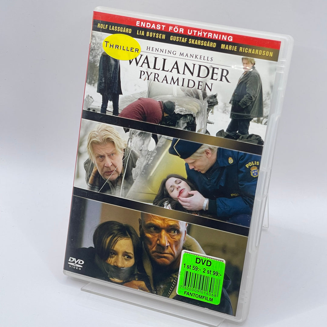 Wallander Pyramiden DVD Thriller Begagnad